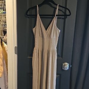 Elegant Beige Jumpsuit